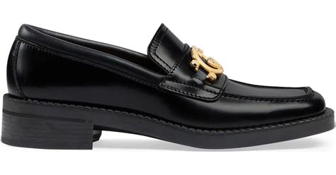 gucci g-locking loafers